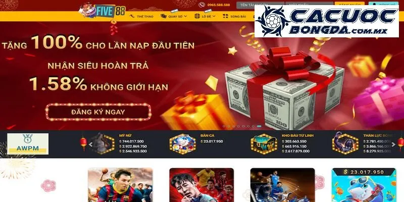 Five88 – Sân Chơi Đổi Thưởng Trực Tuyến Hot Nhất Hiện Nay