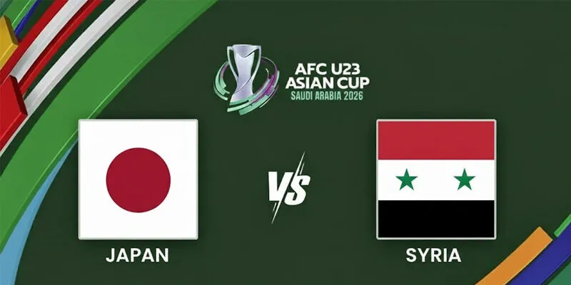 Soi Kèo U23 Nhật Bản vs U23 Syria 18h30 07/01 – VCK U23 Châu Á