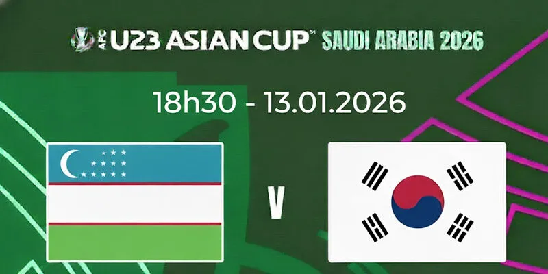 Soi kèo U23 Uzbekistan vs U23 Hàn Quốc 18h30 13/01 – VCK U23 Châu Á